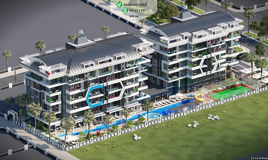 Realty Turkey Penthouse,Garden duplex,Flat Alanya, Swallow: 8